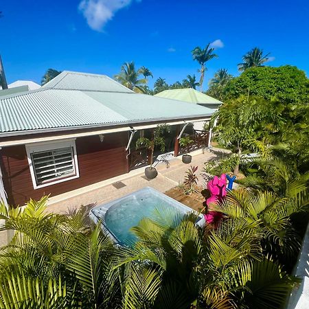 Villa Simeon Saint Francois Avec Piscine Privee Et Jacuzzi Proche Plage Saint-Francois (Grande-Terre) Exterior foto
