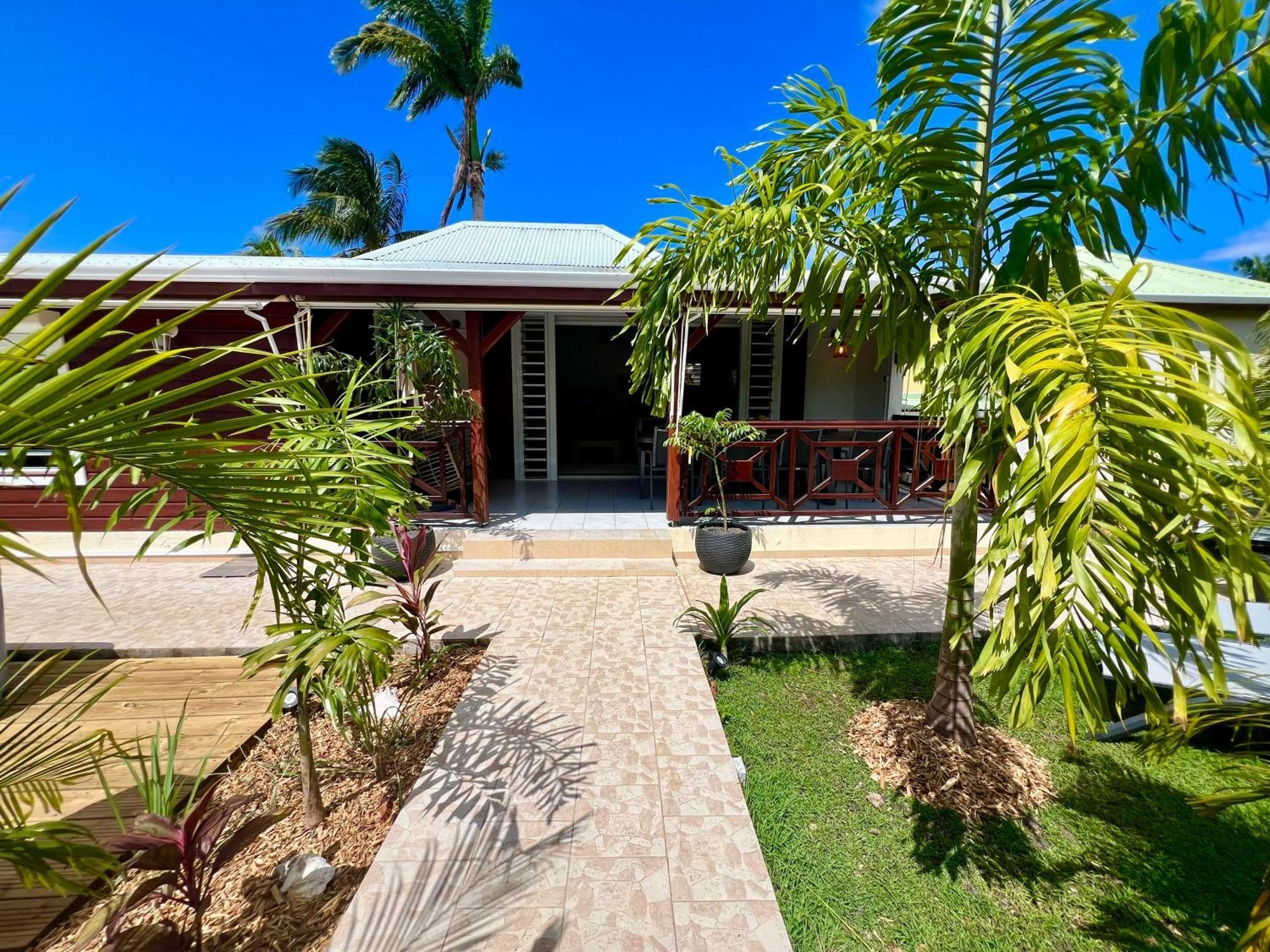 Villa Simeon Saint Francois Avec Piscine Privee Et Jacuzzi Proche Plage Saint-Francois (Grande-Terre) Exterior foto